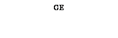 Text Box: GE
